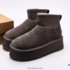 UGG Full Wool Lining Top Quality Sheepskin Snow Boots from Australia, Warm Luxury Brand Unisex Style