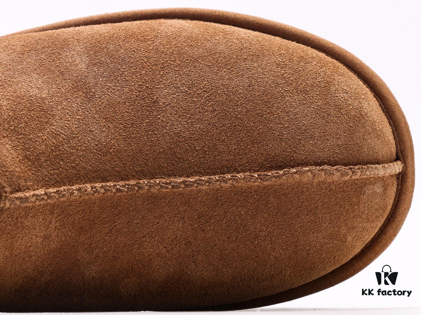 UGG Flat Series Winter Wool Integrated Snow Casual Warm Fuzzy Indoor Slippers