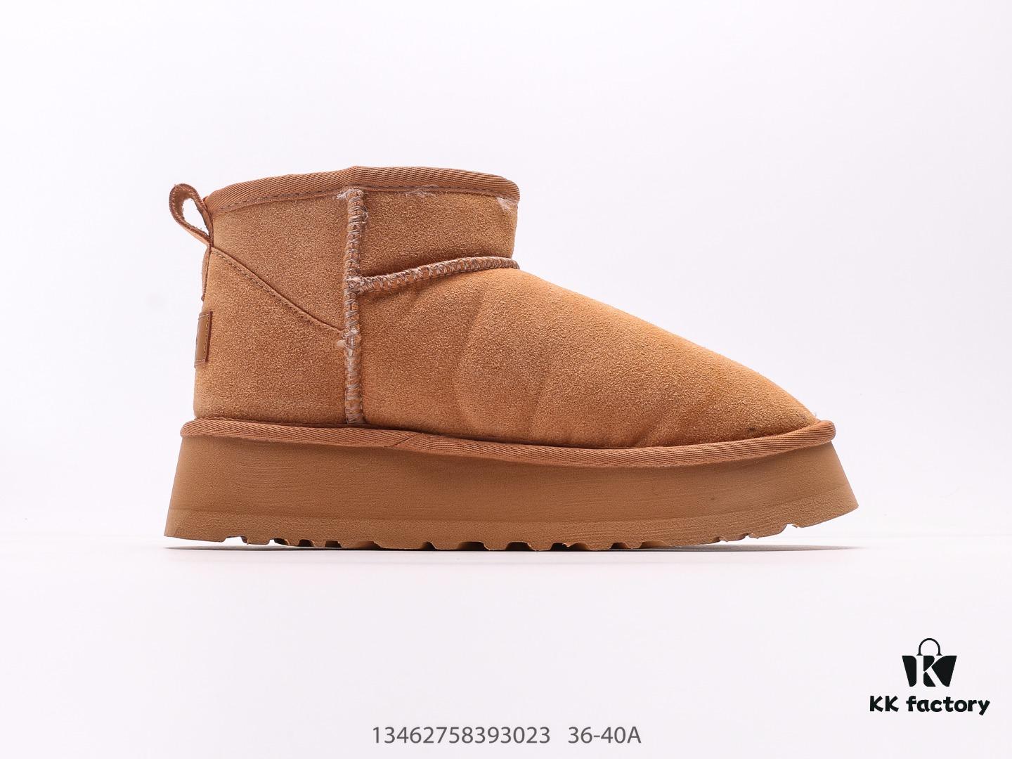 UGG Zhou Dongyu Mini Short Boots Autumn and Winter Sheepskin Shearling Snow Boots