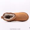 UGG Zhou Dongyu Mini Short Boots Autumn and Winter Sheepskin Shearling Snow Boots