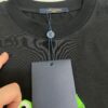 LOUIS VUITTON Lv Louis Vuitton New Logo Embroidered Gradient Letter Crew Neck Short Sleeve T-Shirt