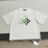 LOUIS VUITTON Lv Louis Vuitton New Logo Embroidered Gradient Letter Crew Neck Short Sleeve T-Shirt