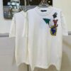 LOUIS VUITTON 23SS New Arrival Paper Plane Design Knitted Short-Sleeve Shirt
