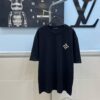 Louis Vuitton/LV New Arrival Logo Embroidered Short Sleeve T-Shirt with Refined 3D Embroidery