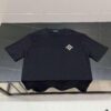 Louis Vuitton/LV New Arrival Logo Embroidered Short Sleeve T-Shirt with Refined 3D Embroidery