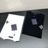 Louis Vuitton/LV New Arrival Logo Embroidered Short Sleeve T-Shirt with Refined 3D Embroidery