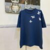LOUIS VUITTON Louis Vuitton 2023 Jazz Trumpeter Jacquard Knit Short-Sleeve Top