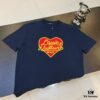 LOUIS VUITTON LV 2024 Spring New Heart Knit Short-Sleeve Unisex