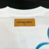 LOUIS VUITTON Louis Vuitton Hand-Painted Graffiti New Short Sleeve T-Shirt