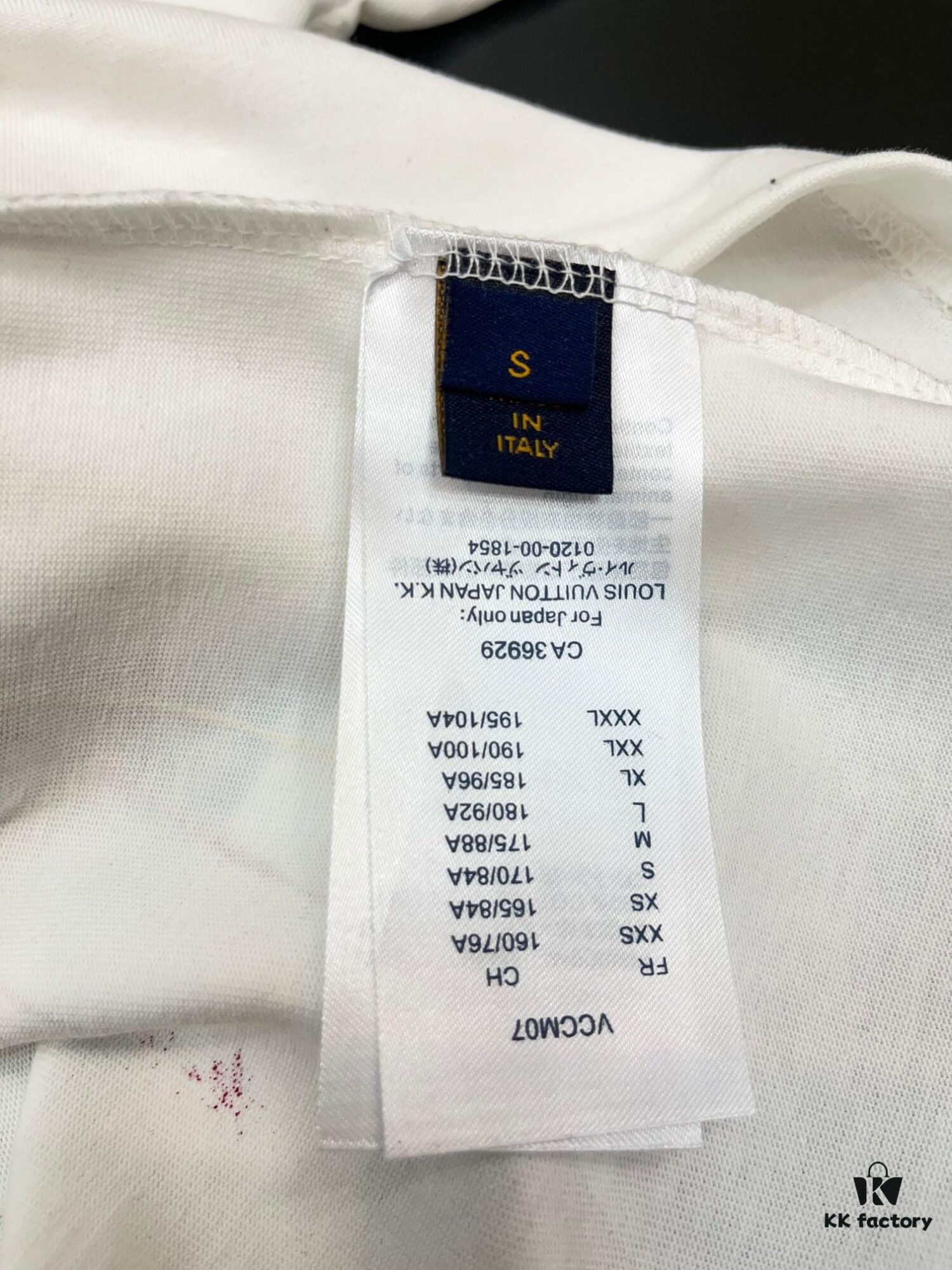 LOUIS VUITTON Louis Vuitton Hand-Painted Graffiti New Short Sleeve T-Shirt