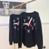 Louis Vuitton Clock Jacquard Sweater