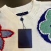 Louis Vuitton Classic Three-Flower Floral Round-Neck Long-Sleeve Sweater