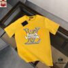 LV Louis Vuitton Men's Casual Short-Sleeve T-Shirt, 2025 Spring/Summer New Arrival, Premium Logo Craftsmanship, Imported Silk-Cotton Fabric, Stylish and Versatile Design