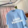 Louis Vuitton 2025 Summer New Arrival Personalized Letter Logo Print Custom 300g Fabric Short Sleeve T-Shirt Unisex