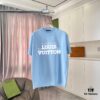 Louis Vuitton 2025 Summer New Arrival Personalized Letter Logo Print Custom 300g Fabric Short Sleeve T-Shirt Unisex