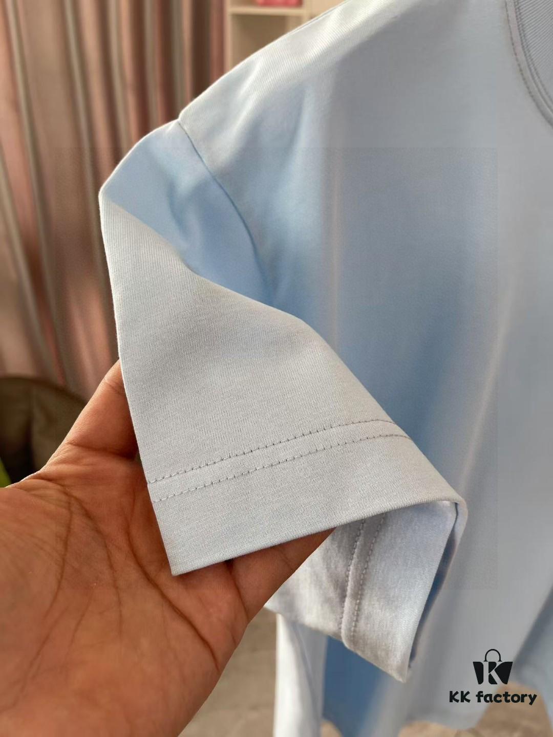 Louis Vuitton 2025 Summer New Arrival Personalized Letter Logo Print Custom 300g Fabric Short Sleeve T-Shirt Unisex