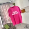 Louis Vuitton 2025 Summer New Arrival Personalized Letter Logo Print Custom 300g Fabric Short Sleeve T-Shirt Unisex