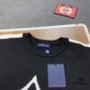 New Louis Vuitton LV Panda Color-Block Three-Leaf Grass Script Unisex Casual Round-Neck Sweater