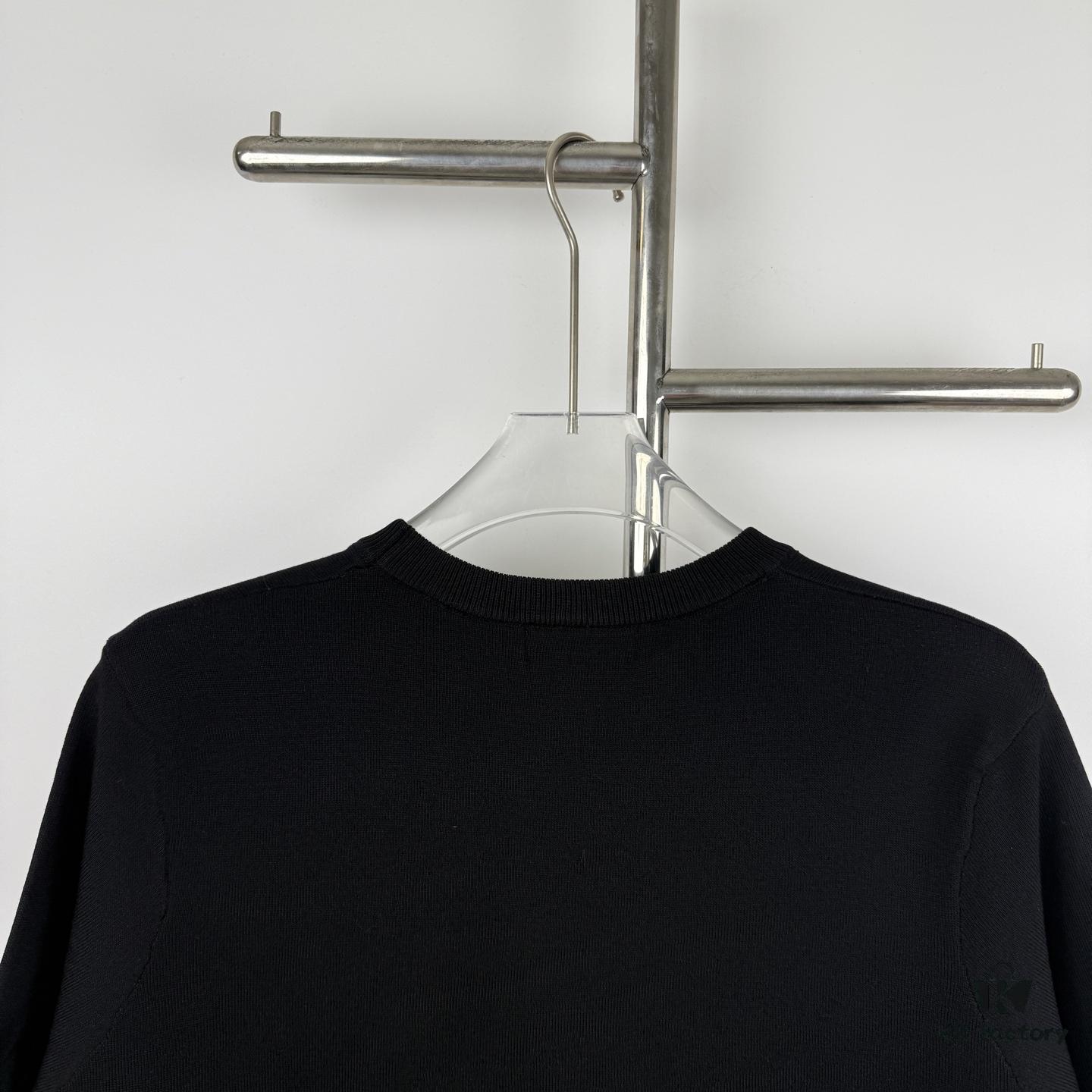 New Louis Vuitton LV Embroidered Crew Neck Logo Short Sleeve Unisex