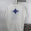 New LV Louis Vuitton 2023FW Ski Collection Jacquard Round-Neck Short-Sleeve T-Shirt