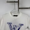New LV Louis Vuitton 2023FW Ski Collection Jacquard Round-Neck Short-Sleeve T-Shirt
