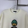 New LV Collaboration Duck Jacquard Knit Short-Sleeve Unisex Top