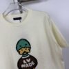New LV Collaboration Duck Jacquard Knit Short-Sleeve Unisex Top