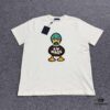New LV Collaboration Duck Jacquard Knit Short-Sleeve Unisex Top