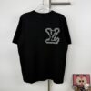 New Louis Vuitton 25SS Limited Edition Brick Print Knit Crew Neck Short Sleeve T-Shirt