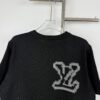 New Louis Vuitton 25SS Limited Edition Brick Print Knit Crew Neck Short Sleeve T-Shirt