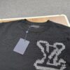 New Louis Vuitton 25SS Limited Edition Brick Print Knit Crew Neck Short Sleeve T-Shirt