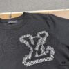 New Louis Vuitton 25SS Limited Edition Brick Print Knit Crew Neck Short Sleeve T-Shirt