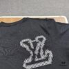 New Louis Vuitton 25SS Limited Edition Brick Print Knit Crew Neck Short Sleeve T-Shirt