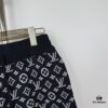 New LV Louis Vuitton Monogram Jacquard Knit Shorts