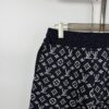 New LV Louis Vuitton Monogram Jacquard Knit Shorts