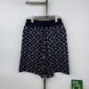 New LV Louis Vuitton Monogram Jacquard Knit Shorts