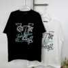 LOUISVUITTON Classic Parody Graffiti Print Logo Round Neck Short Sleeve T-Shirt Unisex Casual Loose Fit
