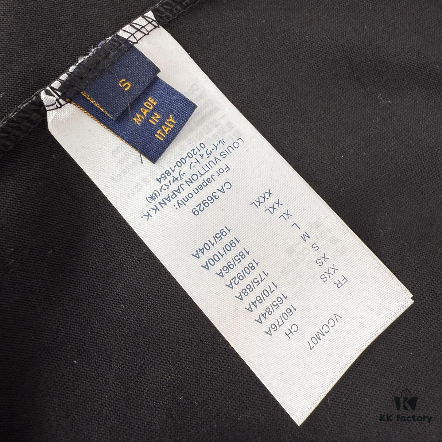 LOUISVUITTON Classic Parody Graffiti Print Logo Round Neck Short Sleeve T-Shirt Unisex Casual Loose Fit