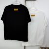 LOUIS VUITTON Classic Graffiti Print Logo Round Neck Short Sleeve T-Shirt Unisex Couples Style Loose Fit