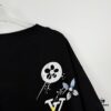 Louis Vuitton 24SS Runway Exclusive LV Logo Hand-Drawn Graffiti Digital Print Crew Neck Short Sleeve T-Shirt