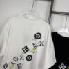 Louis Vuitton 24SS Runway Exclusive LV Logo Hand-Drawn Graffiti Digital Print Crew Neck Short Sleeve T-Shirt