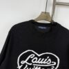 New Louis Vuitton LV 2023 Spring Heart Knit Short-Sleeve Unisex by lvXnigo Collaboration