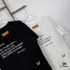 LOUISVUITTON Graffiti Print Logo Round-Neck Short-Sleeve T-Shirt Unisex Casual Loose Fit