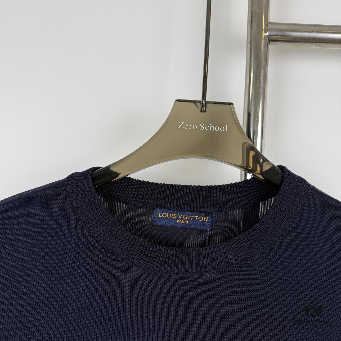 New Louis Vuitton LV 2023 Spring Heart Knit Short-Sleeve Unisex by lvXnigo Collaboration