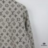 New Louis Vuitton Monogram Jacquard Denim Shirt Unisex Oversized Long Sleeve Jacket