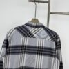 Louis Vuitton LV Plaid Letter Flannel Shirt Jacket