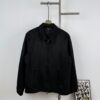 New Arrival 1V Louis 24FW Autumn/Winter Imported Suede Velvet Textured Fashion Notch Collar Jacket