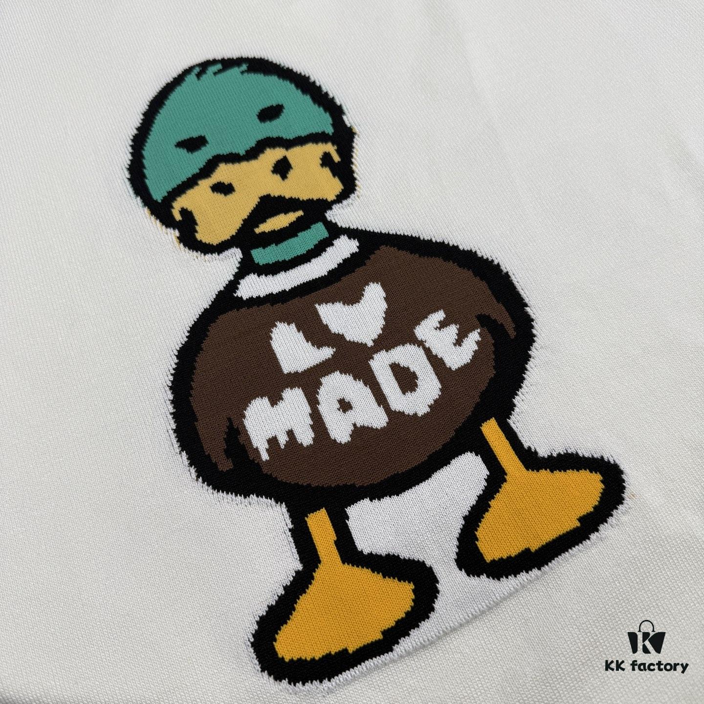 New LV Collaboration Duck Jacquard Knit Short-Sleeve Unisex Top