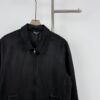 New Arrival 1V Louis 24FW Autumn/Winter Imported Suede Velvet Textured Fashion Notch Collar Jacket