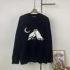 New Louis Vuitton Limited Edition Owl Jacquard Crew Neck Casual Sweater